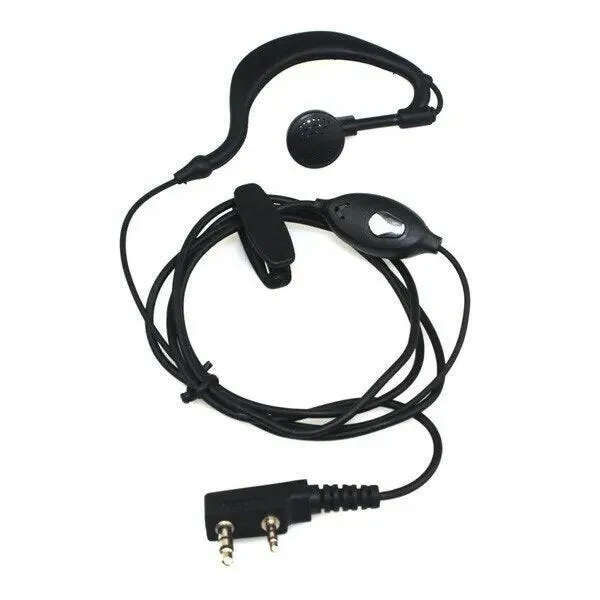10pcs RETEVIS 2Pin Earpiece Walkie Talkie Headset For KENWOOD BAOFENG UV-5R BF-888S H777 RT7 For QUANSHENG for PUXING for TYT