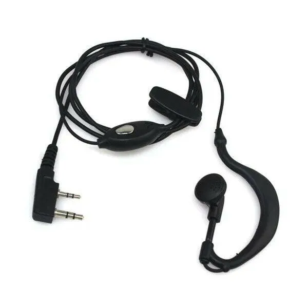 10pcs RETEVIS 2Pin Earpiece Walkie Talkie Headset For KENWOOD BAOFENG UV-5R BF-888S H777 RT7 For QUANSHENG for PUXING for TYT