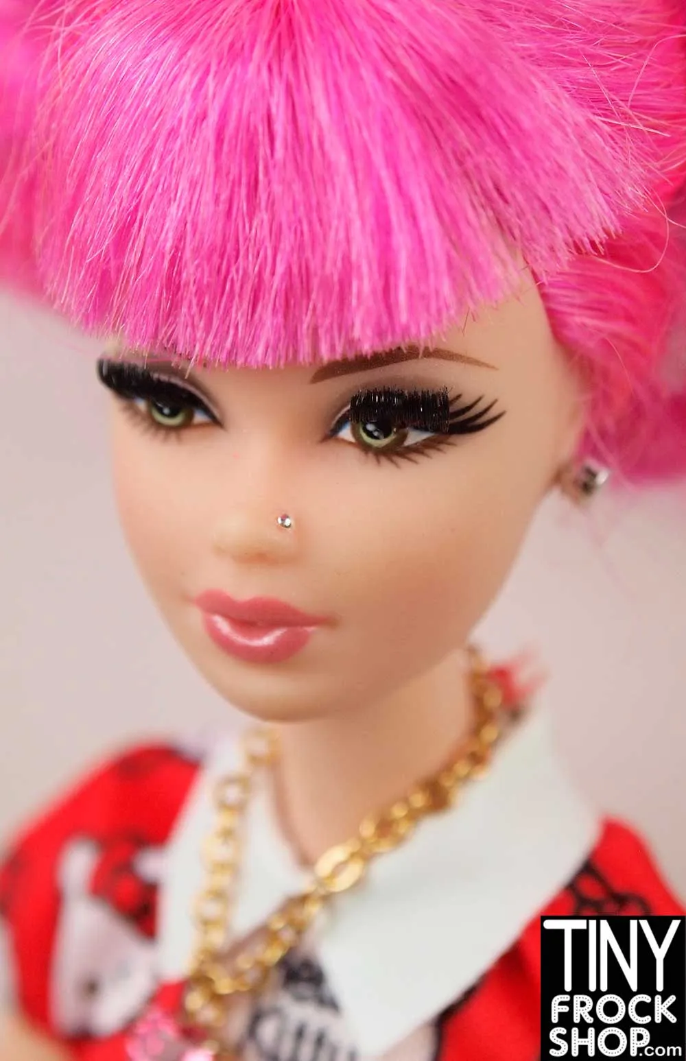12" Fashion Doll Small Metal Nose Stud Piercing - Pack of 6