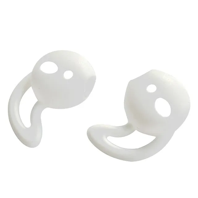 A Pair Shockproof Soft Silicone Earbuds Case