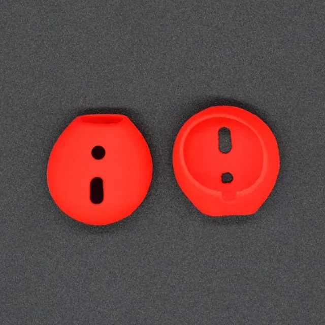 A Pair Shockproof Soft Silicone Earbuds Case