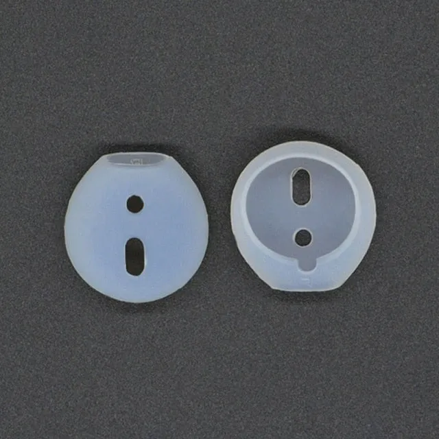 A Pair Shockproof Soft Silicone Earbuds Case