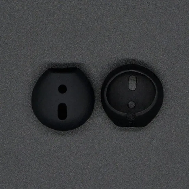 A Pair Shockproof Soft Silicone Earbuds Case