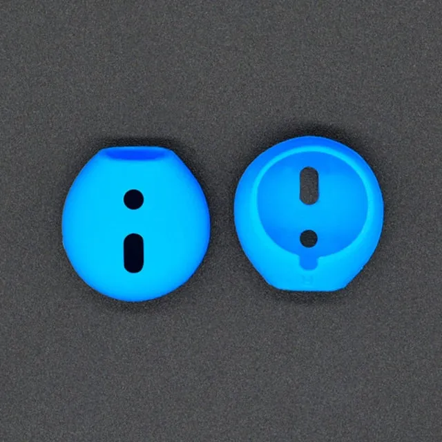 A Pair Shockproof Soft Silicone Earbuds Case