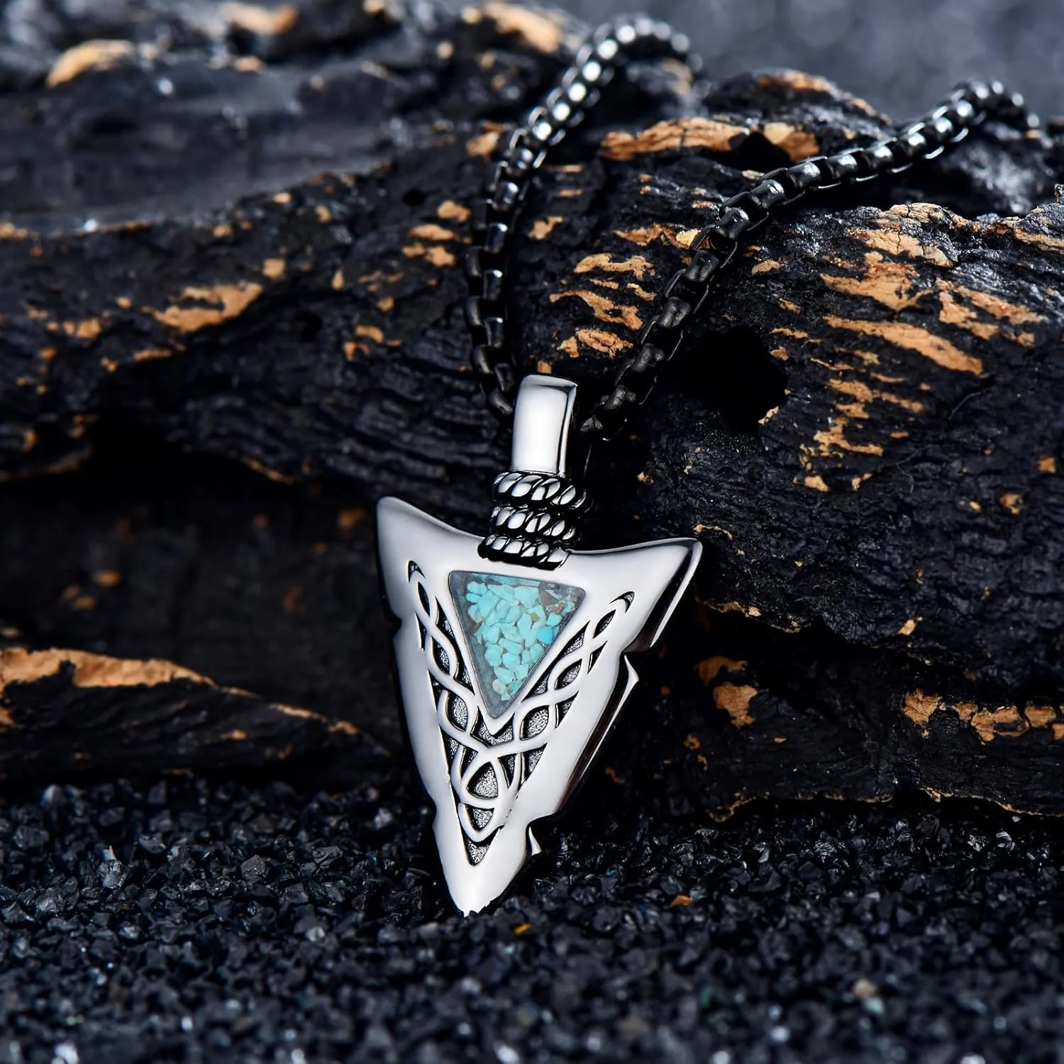 Arrowhead Necklace 925 Sterling Silver Arrow Pendant Necklace Jewelry Gifts for Men Women