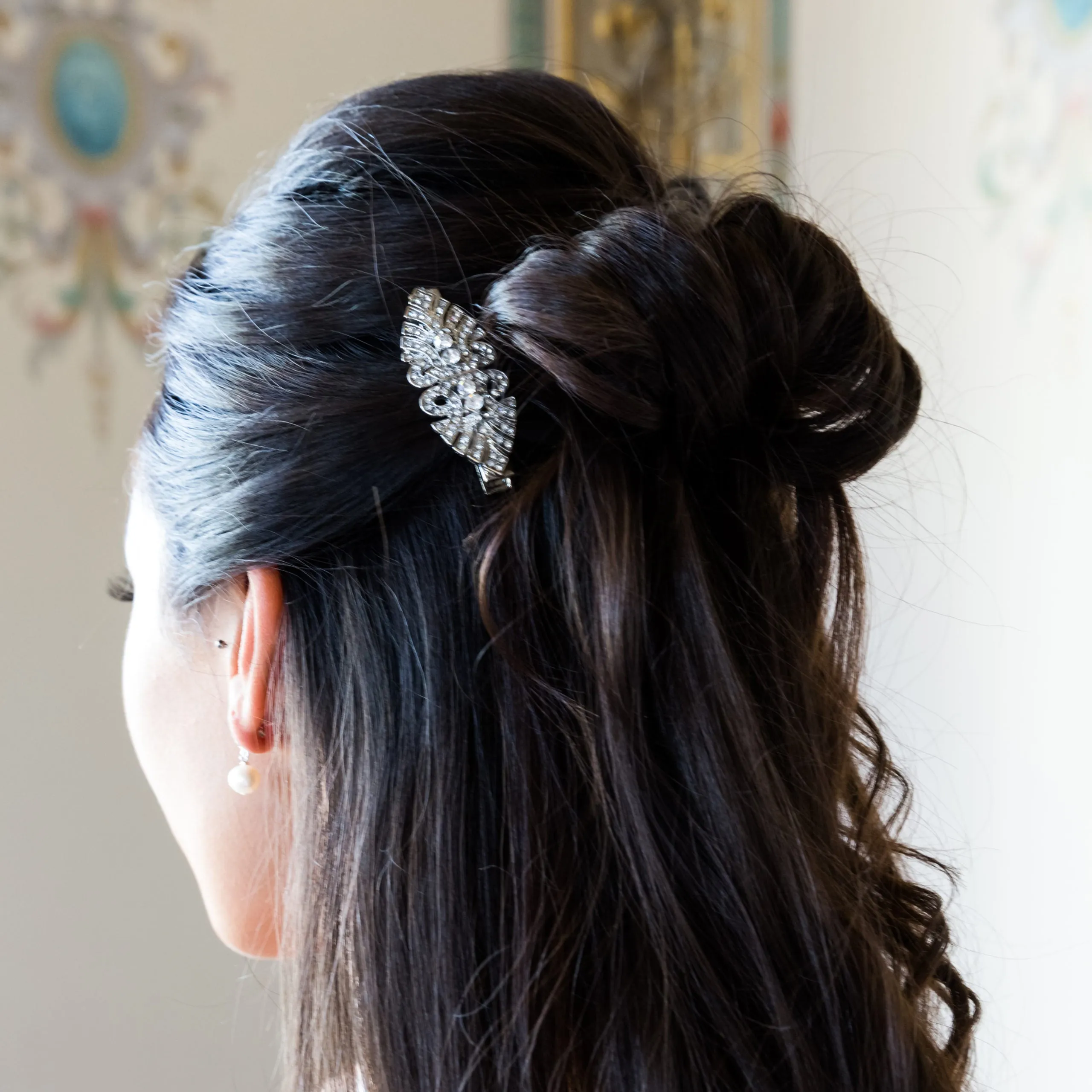 Art Deco Hair Clip