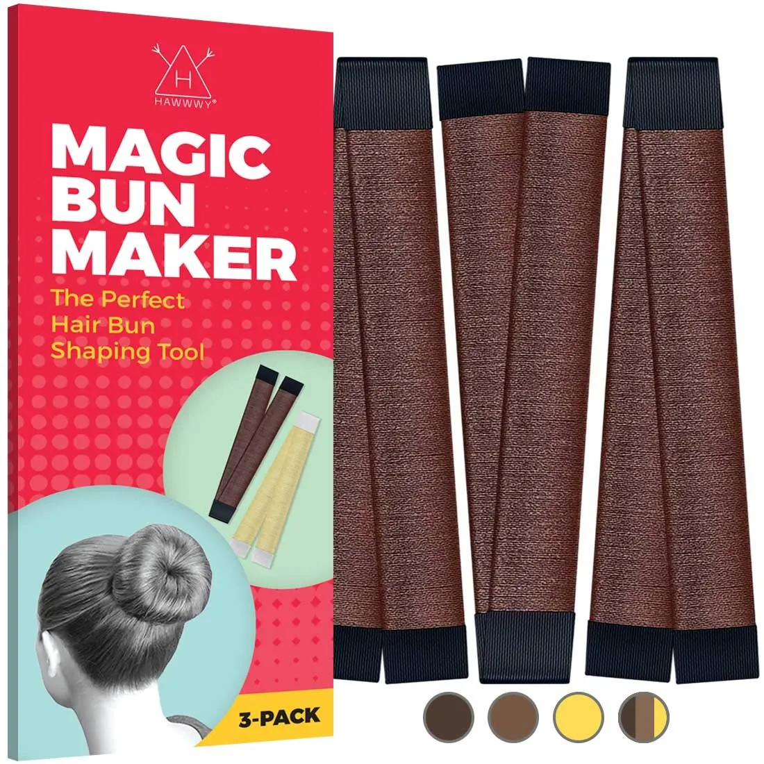 Bun Maker For Hair - Hair Twister, Bun m