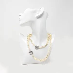 Chanel Pearl CC Long Necklace