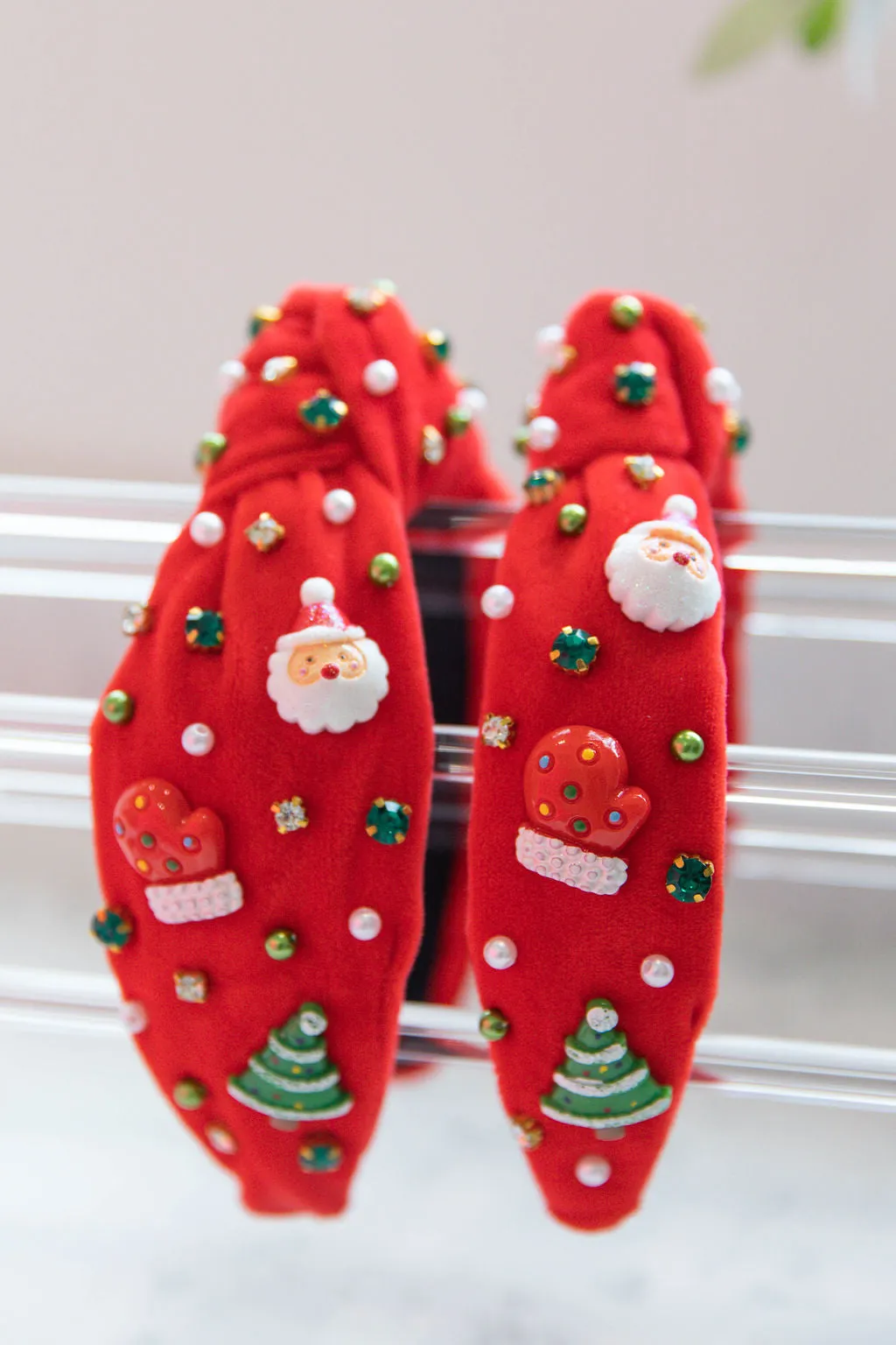 Christmas Velvet Knotted Headbands