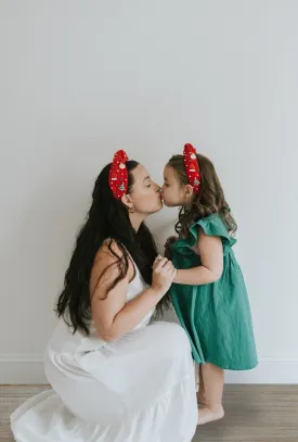Christmas Velvet Knotted Headbands
