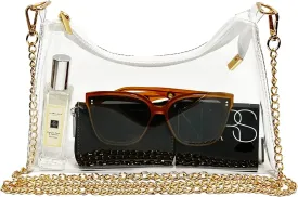 Clear Bag for Stadium Events Women's Purse Handbags Small Purse shoulder bag Crossbody Bag