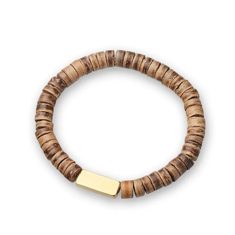 COCONUT BEAD BRACELET