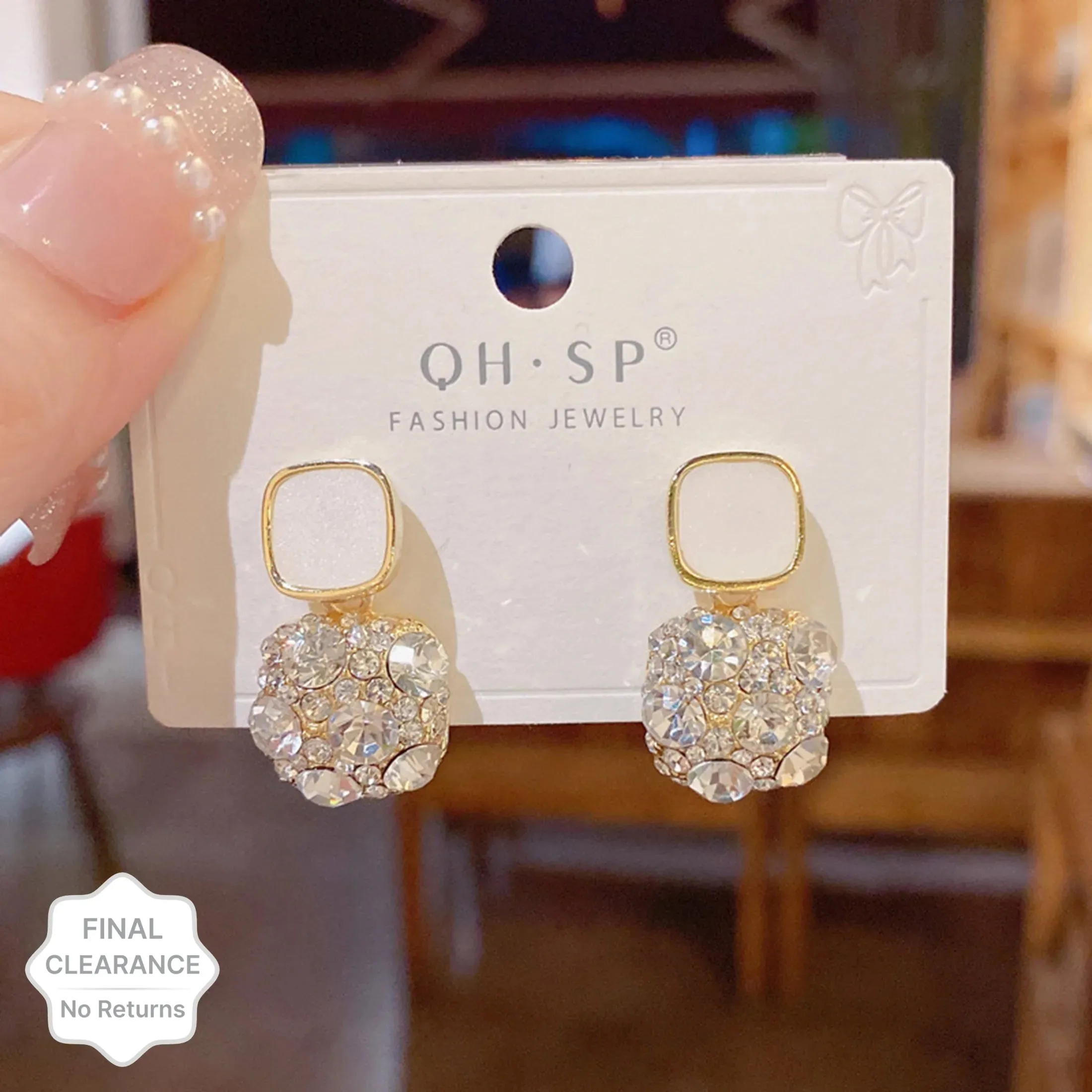 Combo of 4 Trending Korean Earrings Set