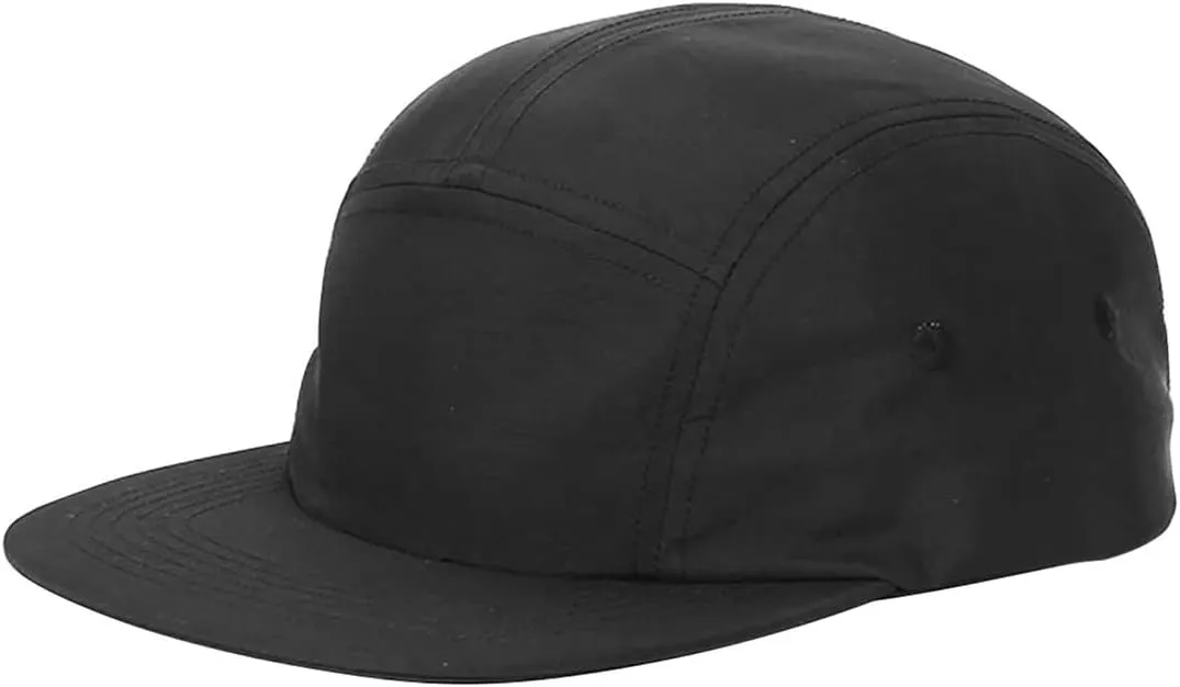 COOLSOME 5 Panels Hat Basic Daily Wear Breathable Quick Dry Cap