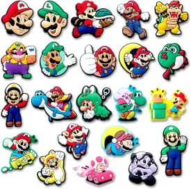 Cute Game Charms for Shoe, Cartoon Shoe Charms for Clogs Sandals Decoration