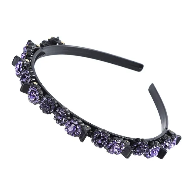 Double Bangs Butterfly Clip Headband