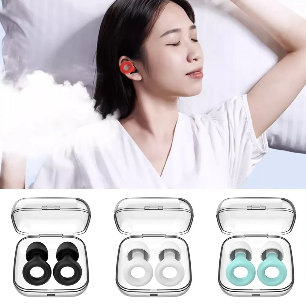 Earplug Sleep Quiet Noise Reduction Super Soft Flexible Silicone