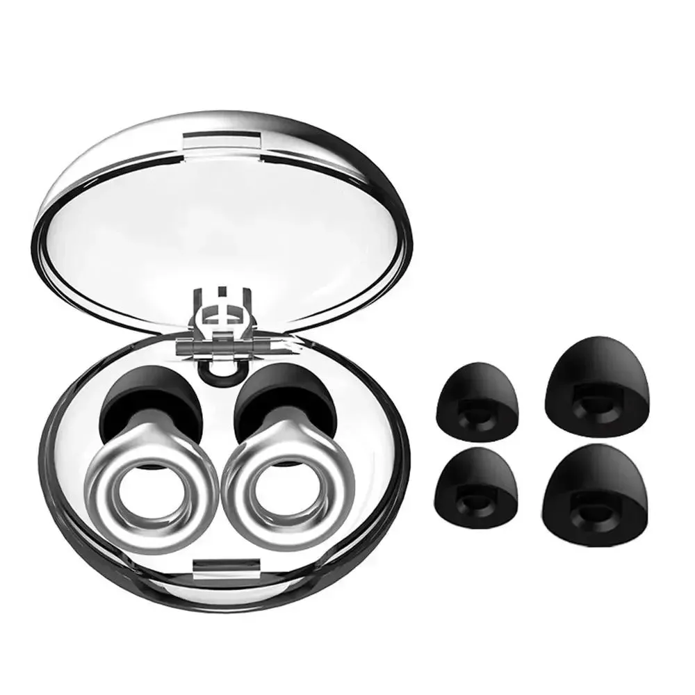 Earplug Sleep Quiet Noise Reduction Super Soft Flexible Silicone