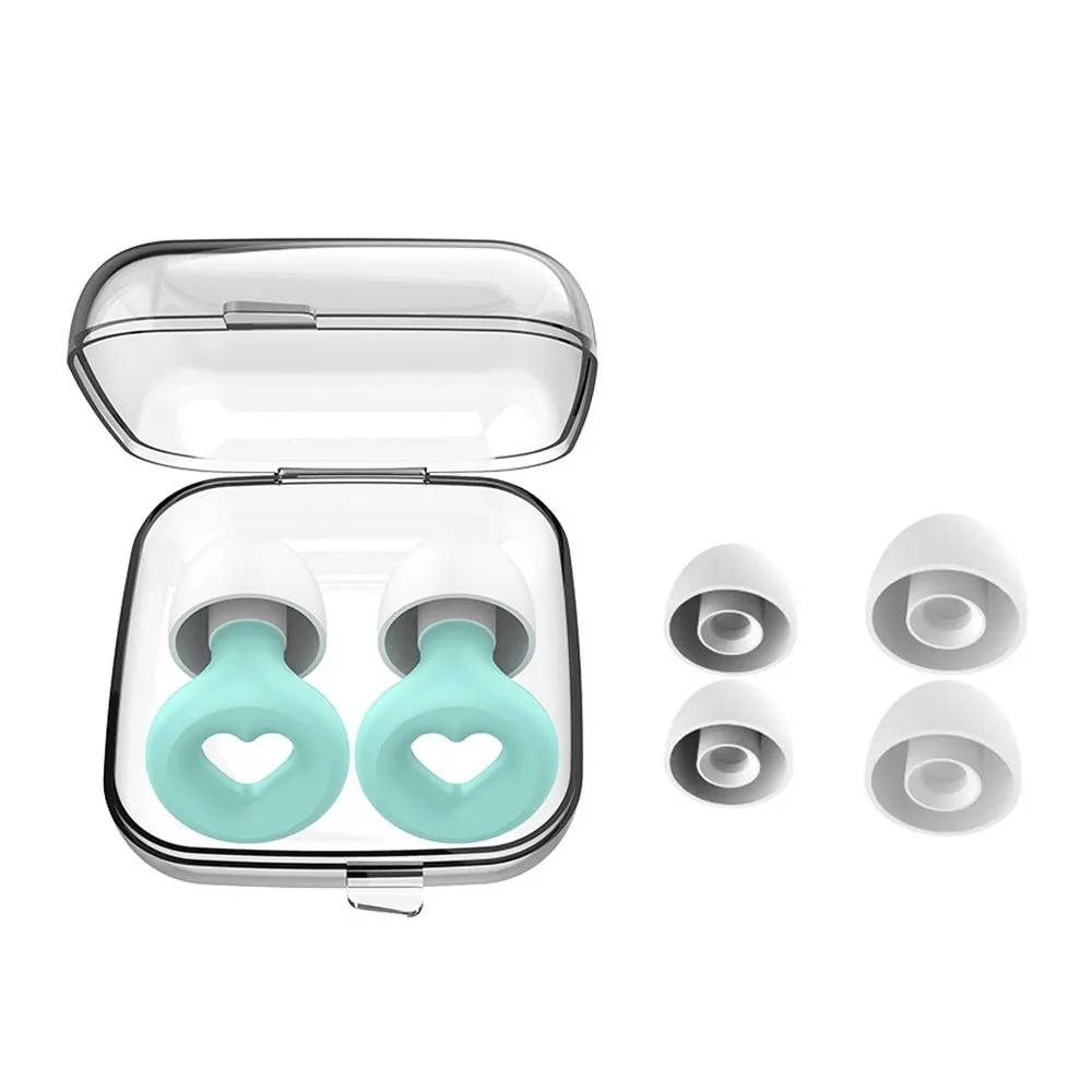 Earplug Sleep Quiet Noise Reduction Super Soft Flexible Silicone
