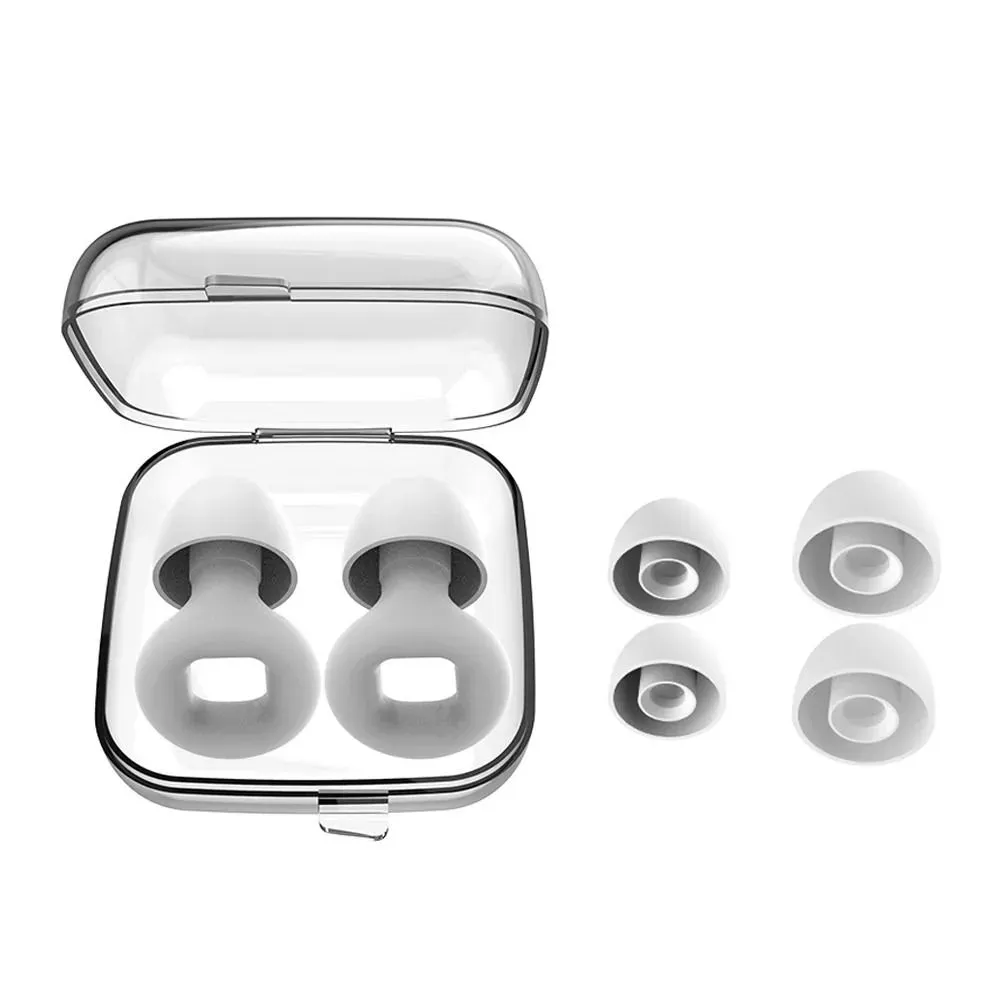 Earplug Sleep Quiet Noise Reduction Super Soft Flexible Silicone