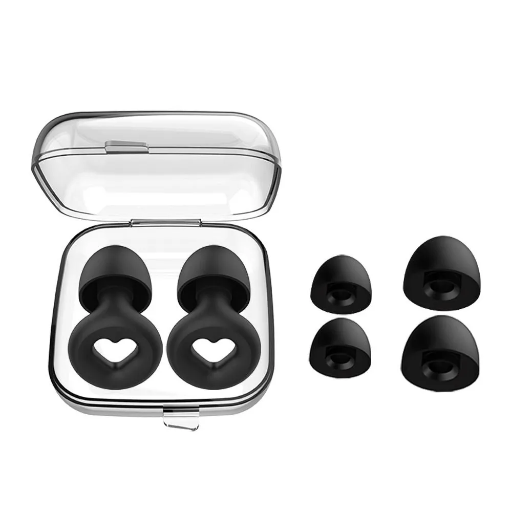 Earplug Sleep Quiet Noise Reduction Super Soft Flexible Silicone