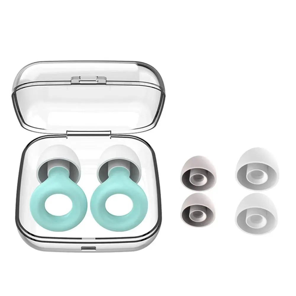 Earplug Sleep Quiet Noise Reduction Super Soft Flexible Silicone