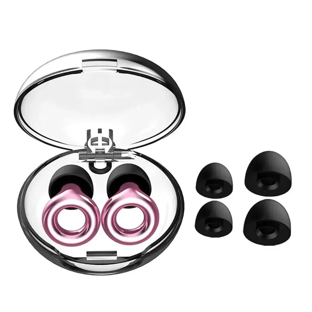 Earplug Sleep Quiet Noise Reduction Super Soft Flexible Silicone