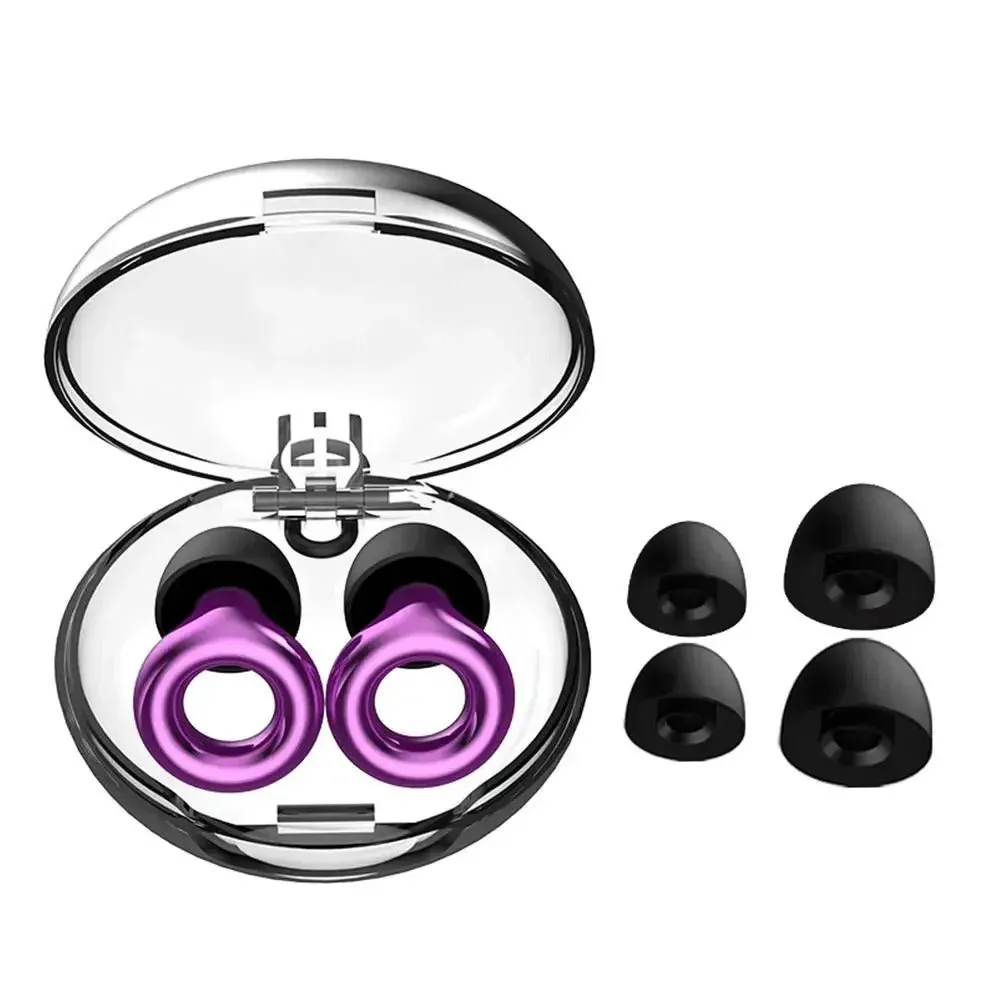 Earplug Sleep Quiet Noise Reduction Super Soft Flexible Silicone