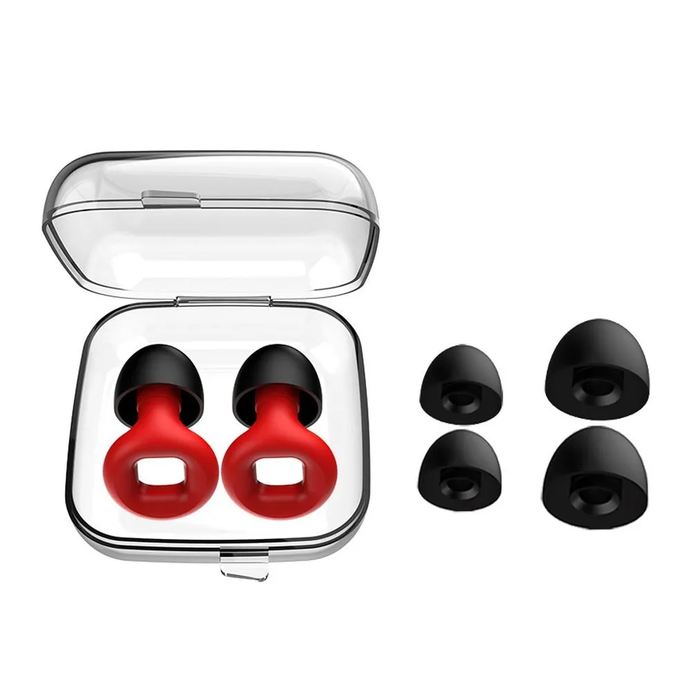 Earplug Sleep Quiet Noise Reduction Super Soft Flexible Silicone