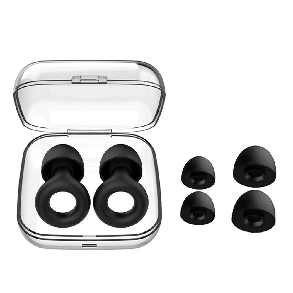 Earplug Sleep Quiet Noise Reduction Super Soft Flexible Silicone