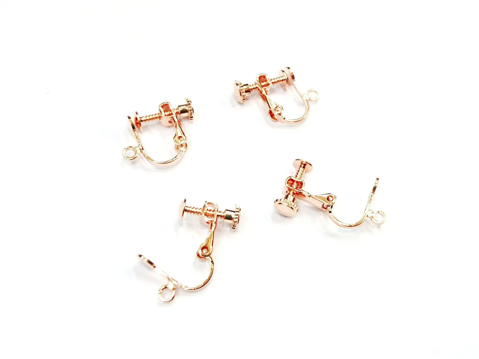 Earring, Clip On Earrings, Screw back clips, Price Per 3 Pairs | 耳夾, 擰螺絲, 3對