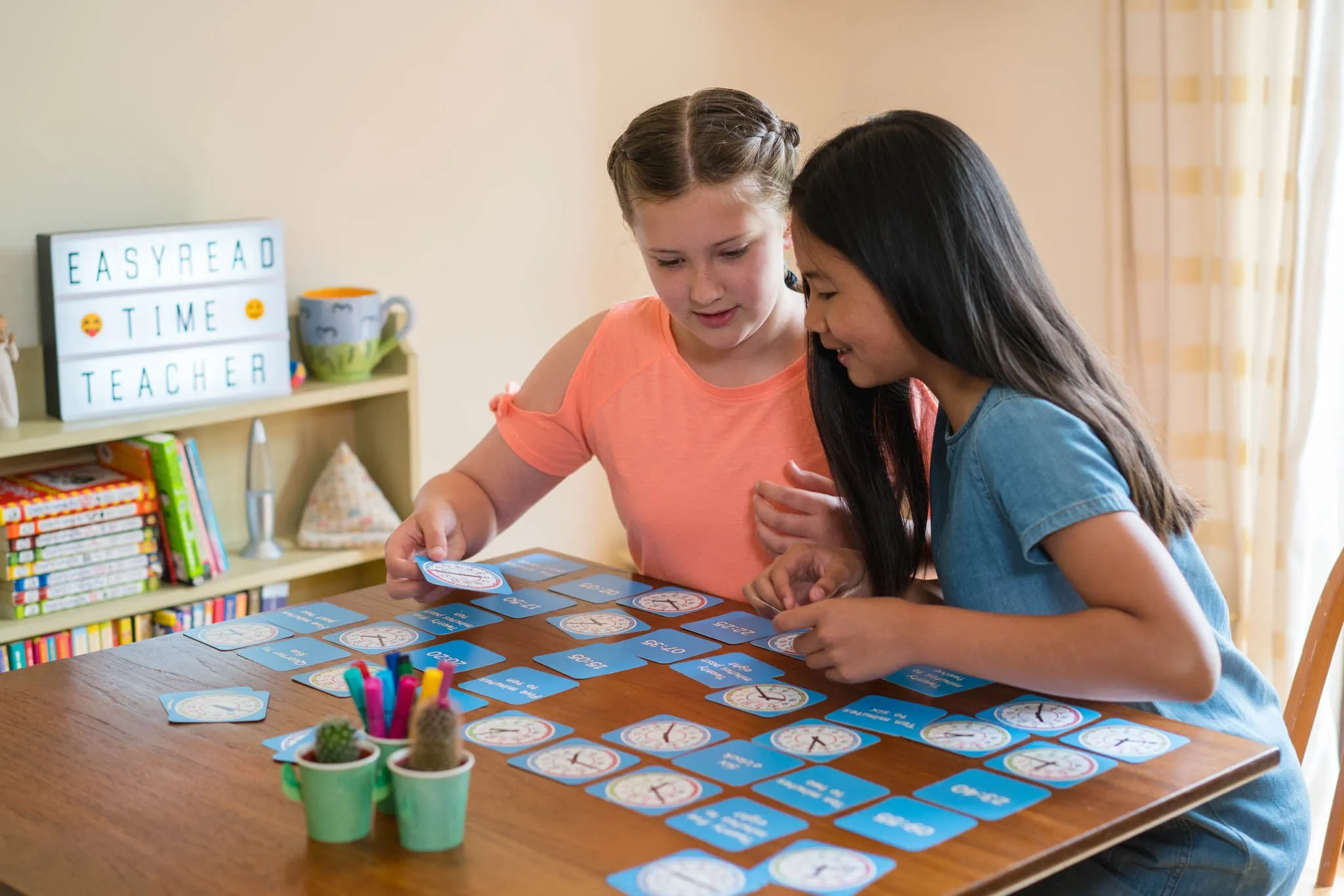 Easy Read Time Teacher - Game Cards