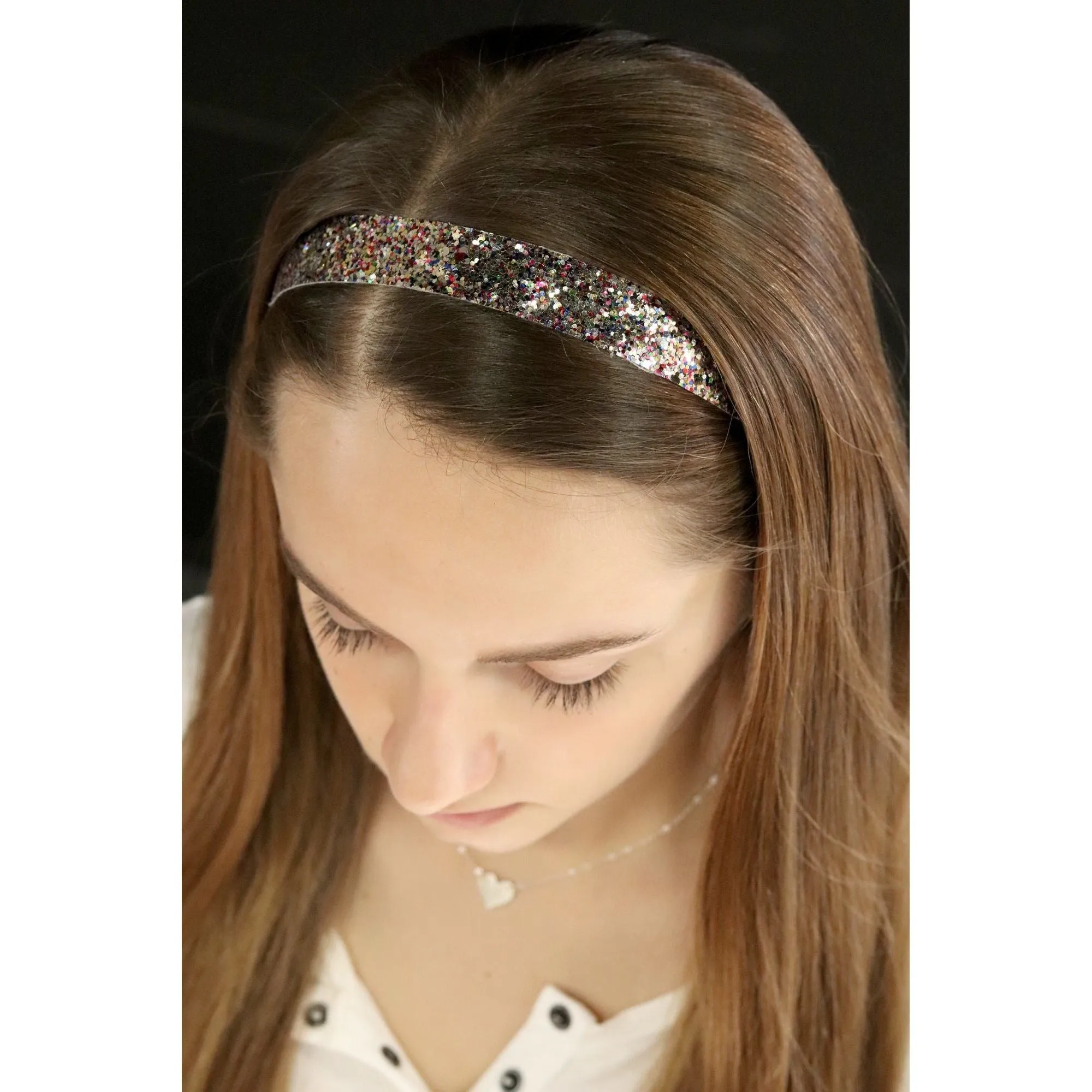 Green Glitter Headband