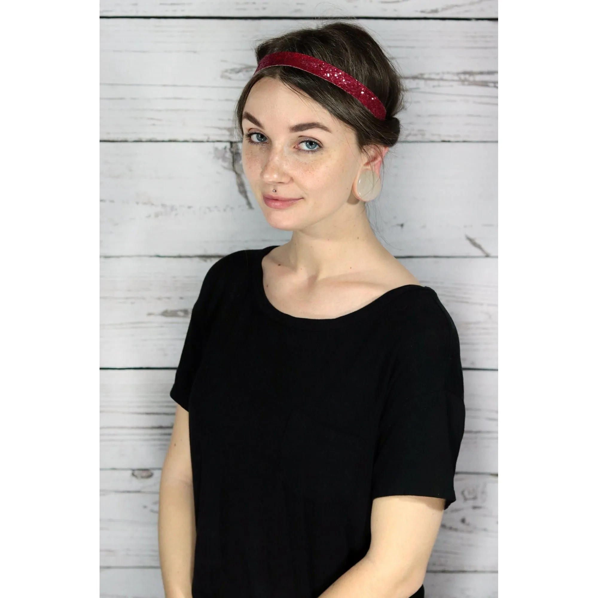 Green Glitter Headband