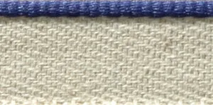 Headband Blue Cotton Solid