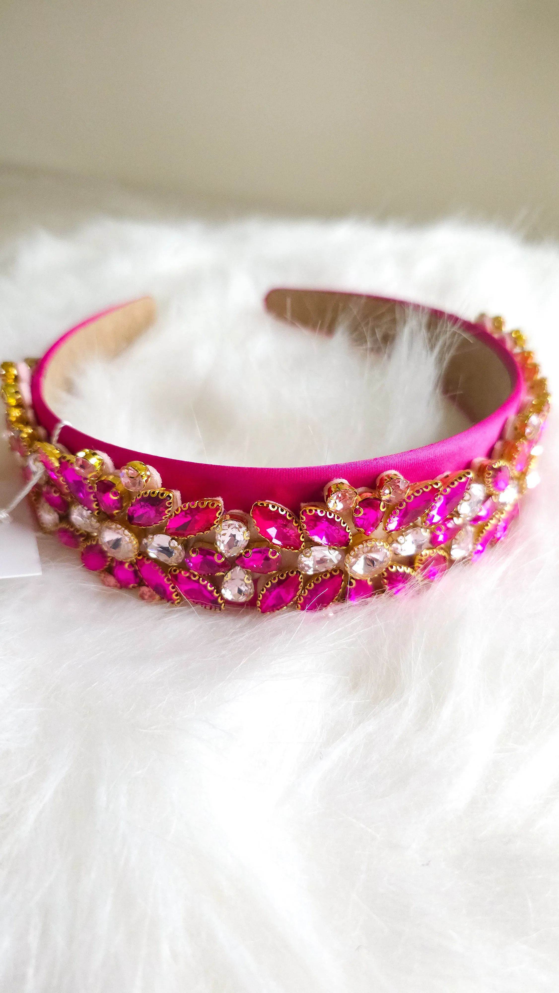 Kaci Hairband- Pink