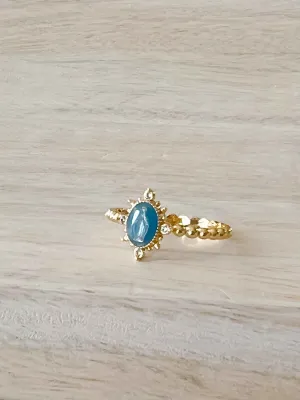 Lady Lourdes Ring- French Blue