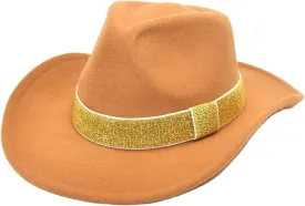 Men and Women Wholesales Wool Fedora Hats for Women Design Hat with Brim and Size Adjuster Hat Western Hat Bands for Men