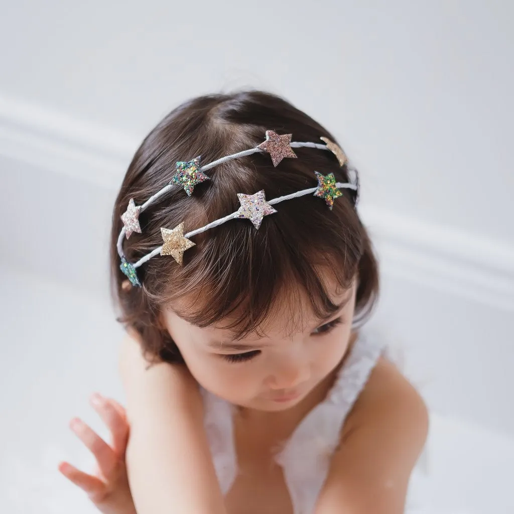 Mimi and Lula Arctic Star Double Alice Hairband