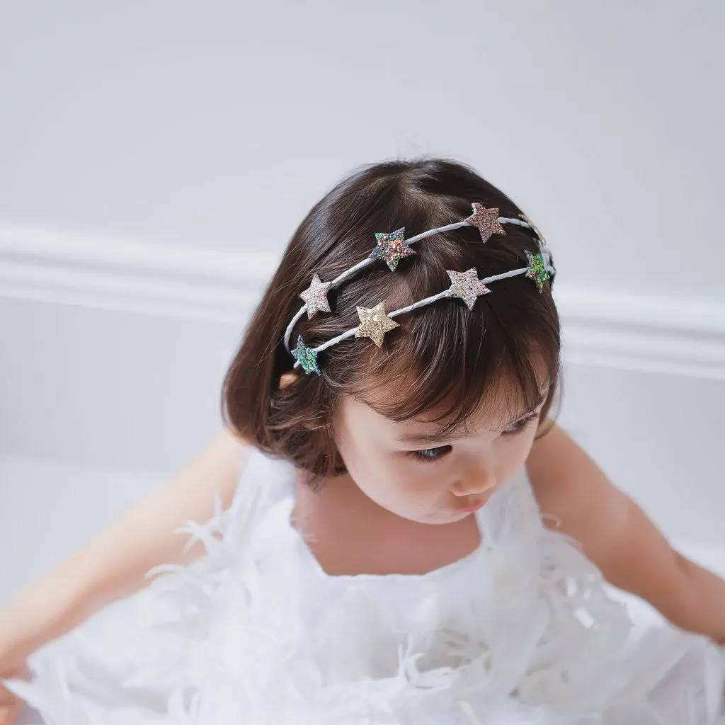 Mimi and Lula Arctic Star Double Alice Hairband