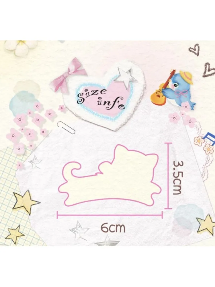 Printed Cat Hair Accessories Hair Clips【s0000009060】