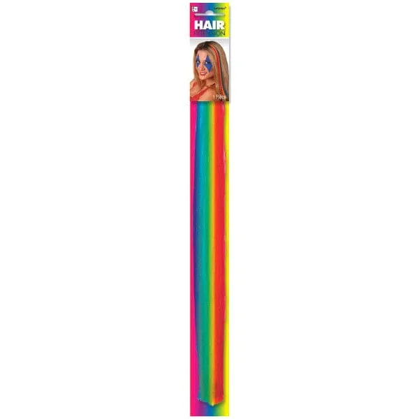 Rainbow Hair Extension 15in