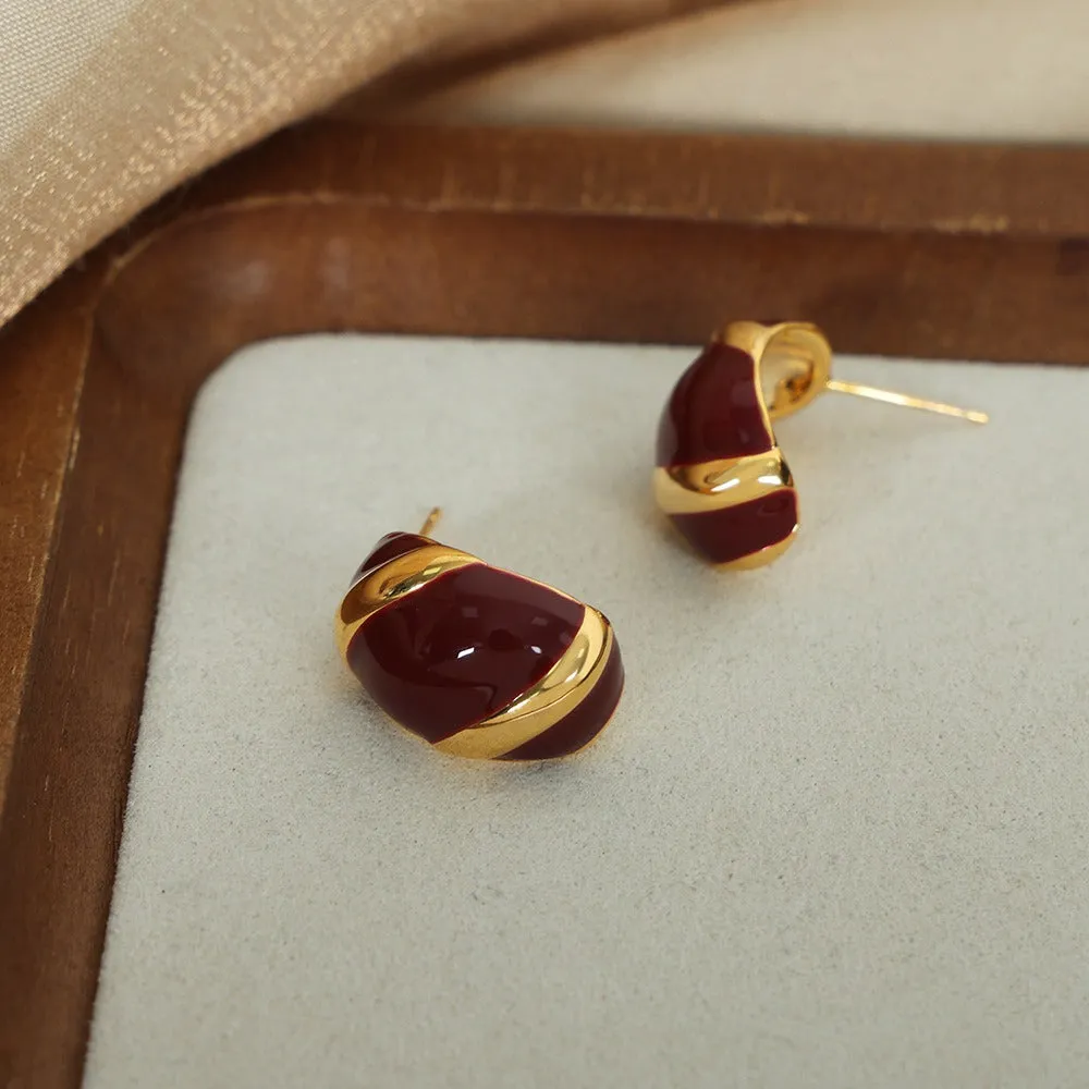 Regal Elegance Earring