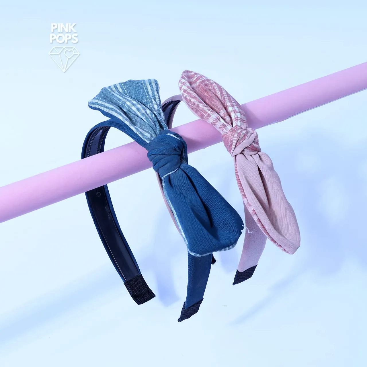 Tempting Half Checked Hairbands