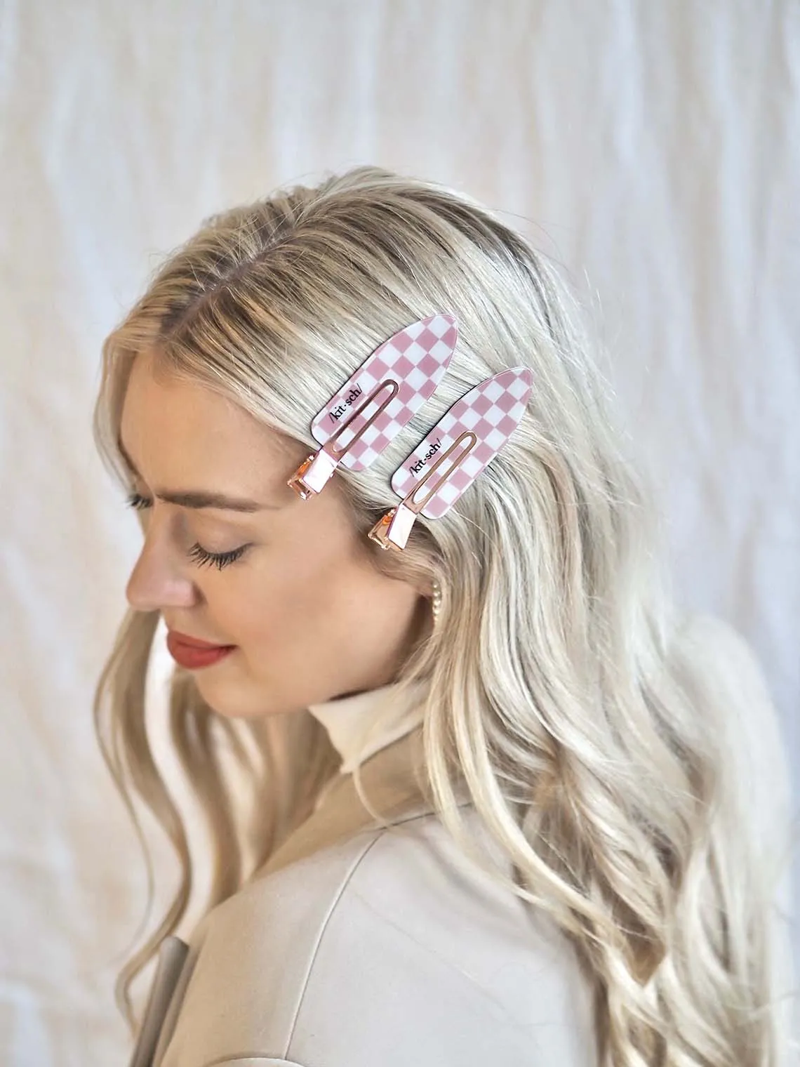 Terracotta Creaseless Clips 2pc Set
