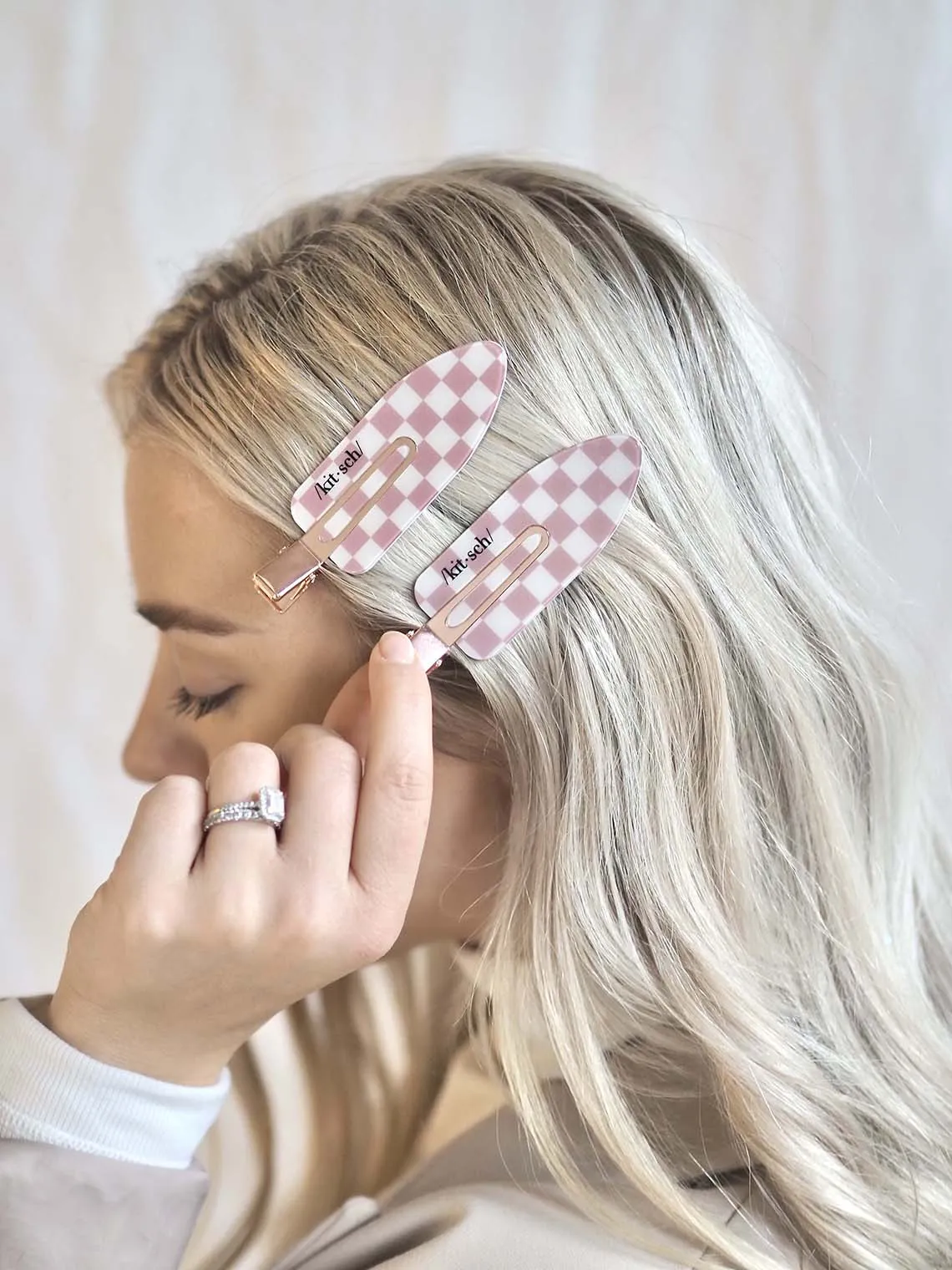 Terracotta Creaseless Clips 2pc Set