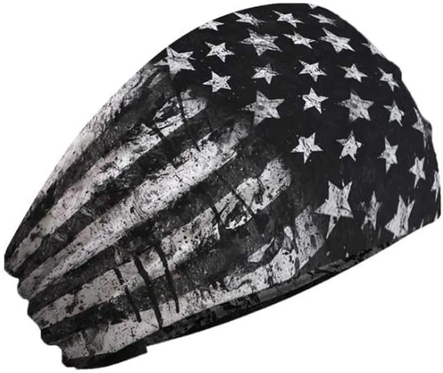 That's A Wrap! Unisex United Stars Knotty Band, Ultra-Soft Performance KB1124-BLK Black