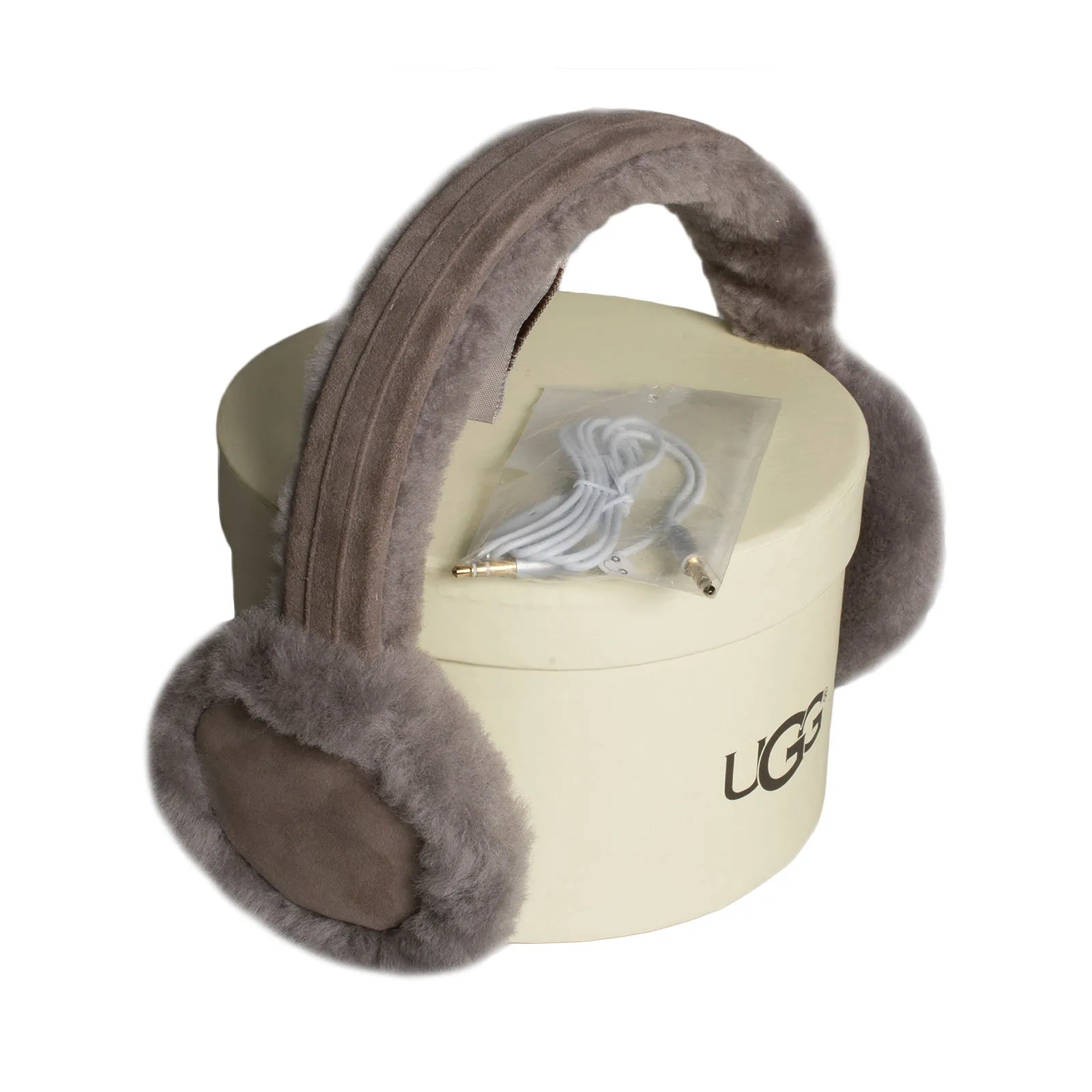 UGG Wired Classic Sheepskin Stormy Grey Earmuff - Women's