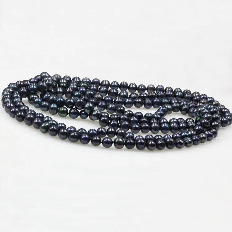 Women's 8-9mm Freshwater Pearl Necklace 160cm/64In long